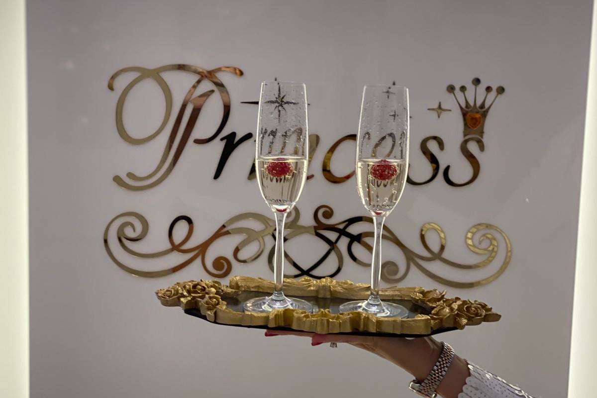 Detalj gostoprimstva uz Princess zid